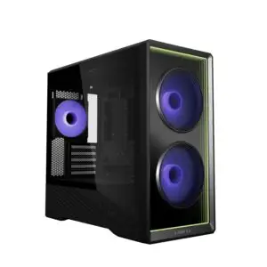 JualLian Li Vector V150INF | M-ATX PC Case Aesthetic with a Bold Infinity Mirror
