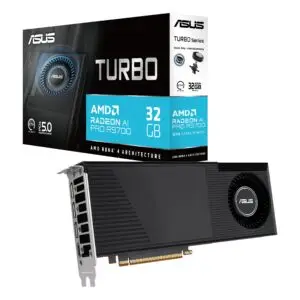 JualASUS TURBO AMD Radeon AI PRO R9700 32GB GDDR6