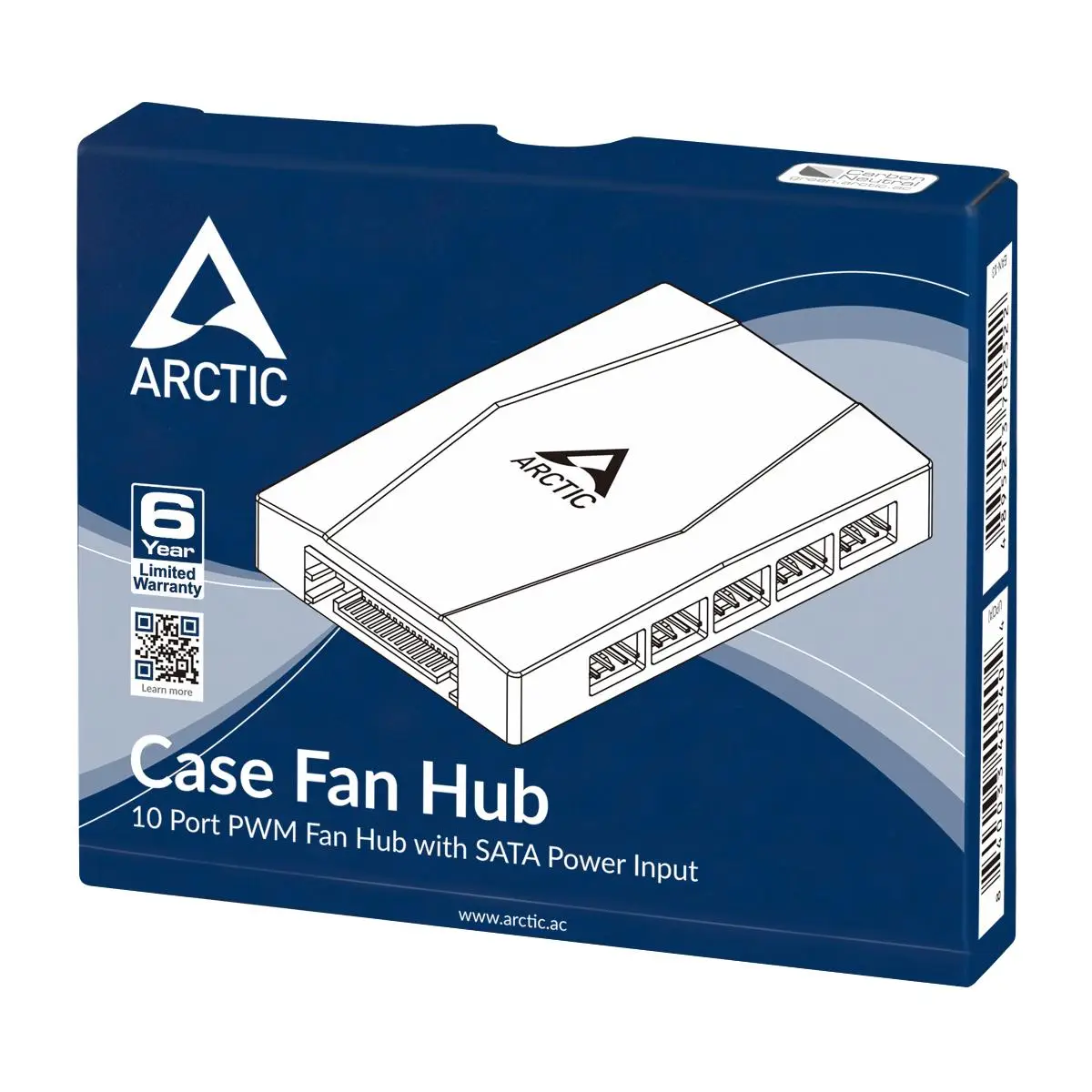 ARCTIC Case Fan Hub 10 Port PWM Fan Hub with SATA Power - Image 7