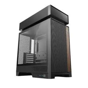 JualCasing Deepcool CL660 – High Cooling Performance ATX Compact Case with 2 ARGB Reverse Fan – Black
