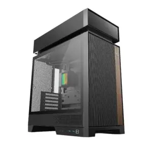 JualCasing Deepcool CL6600 – Compact ATX Case pre-build with AIO & 2 ARGB Reverse Fans – BLACK
