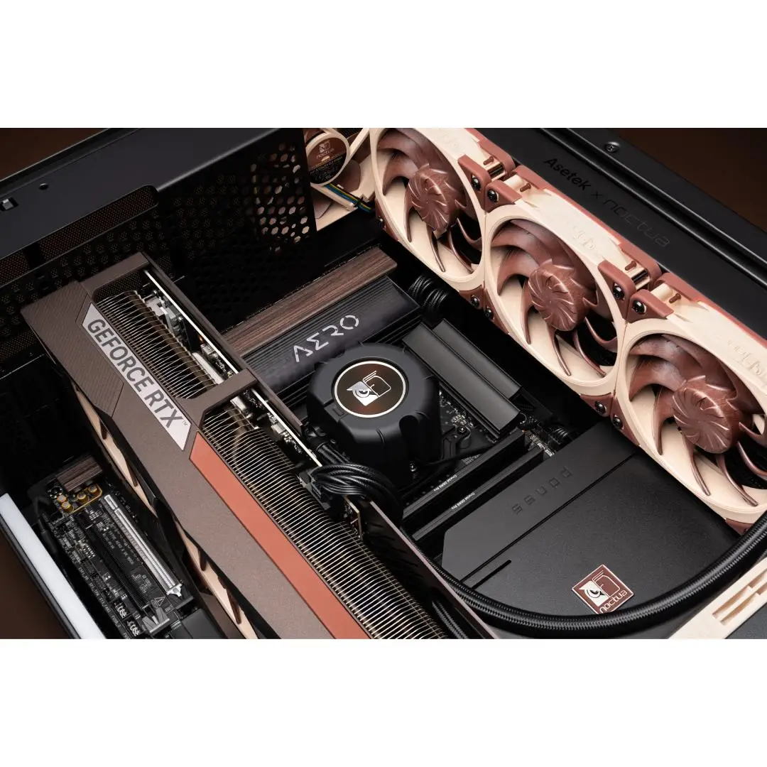 NOCTUA NL-LC1-36 + NL-ACF1 Auxiliary Cooling Fan AIO Liquid Cooler 360mm - Image 4