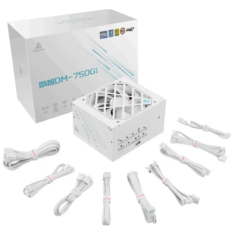 SEGOTEP DM-750G WHITE | PSU 750W 80+ GOLD PCIe 5.1 ATX 3.1 - Image 5