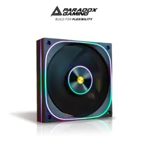 JualPARADOX GAMING F-X120 ARGB | Fan Casing 120mm ARGB – BLACK