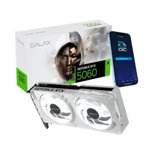 JualGALAX GeForce RTX 5060 1-CLICK OC 8GB GDDR7 – WHITE