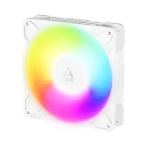 JualARCTIC P14 Pro Reverse A-RGB Single Pack – 140 mm A-RGB PWM Fan with Cable Splitter – WHITE