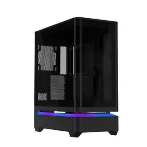 JualASUS PRIME AP304 TG ARGB BLACK – ATX Case with Curved Glass Innovative Slot Vent in Lower – BLACK