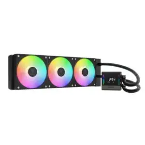 JualGAMDIAS CHIONE E4-360 V2 – 360MM POWERFUL DIGITAL COOLING – AIO Liquid CPU Cooler – BLACK