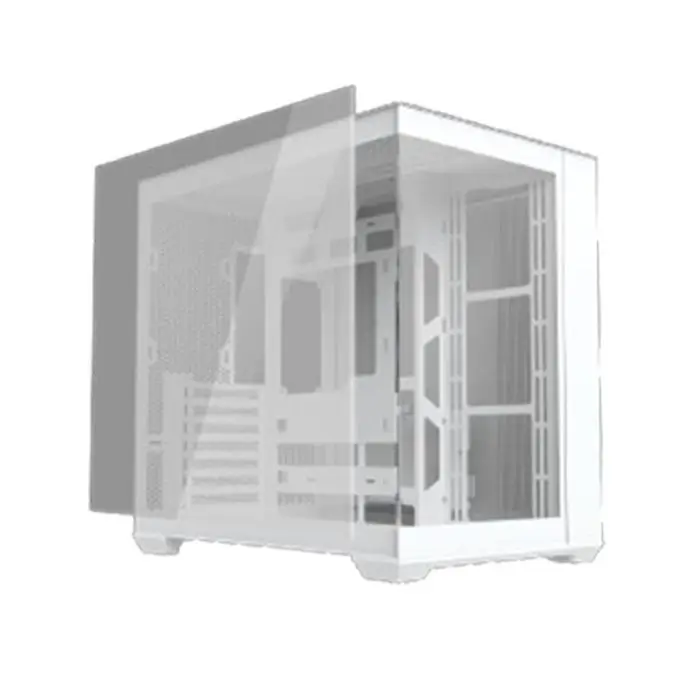 Casing VenomRX DAEMON S9 BTF WHITE - ATX Tempered Glass - WHITE - Image 2