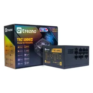 JualTREZNO TRZ-1000GM / TRZ 1000 GM | PSU 1000W GOLD Efficiency 90% ATX 3.1 Fully Modular