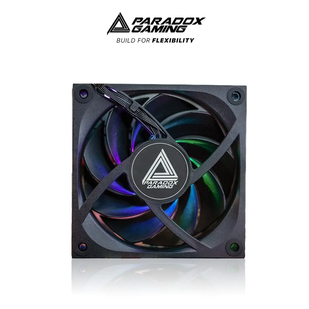 PARADOX GAMING F-X120 REVERSE ARGB | Fan Casing 120mm ARGB - BLACK - Image 4