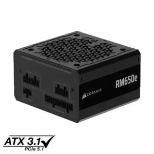 JualCorsair RM650E / RME650 – 650W ATX 3.1 PCIe 5.0 – 80+ Cybenetics GOLD Fully Modular