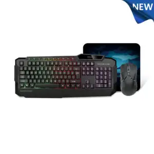 JualRexus Warfaction VR1 V2 3in1 Gaming Combo Kit – Keyboard Mouse Mousepad Gaming RGB