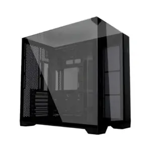 JualLian Li O11 Vision Compact | ATX PC Case Tempered Glass – Black
