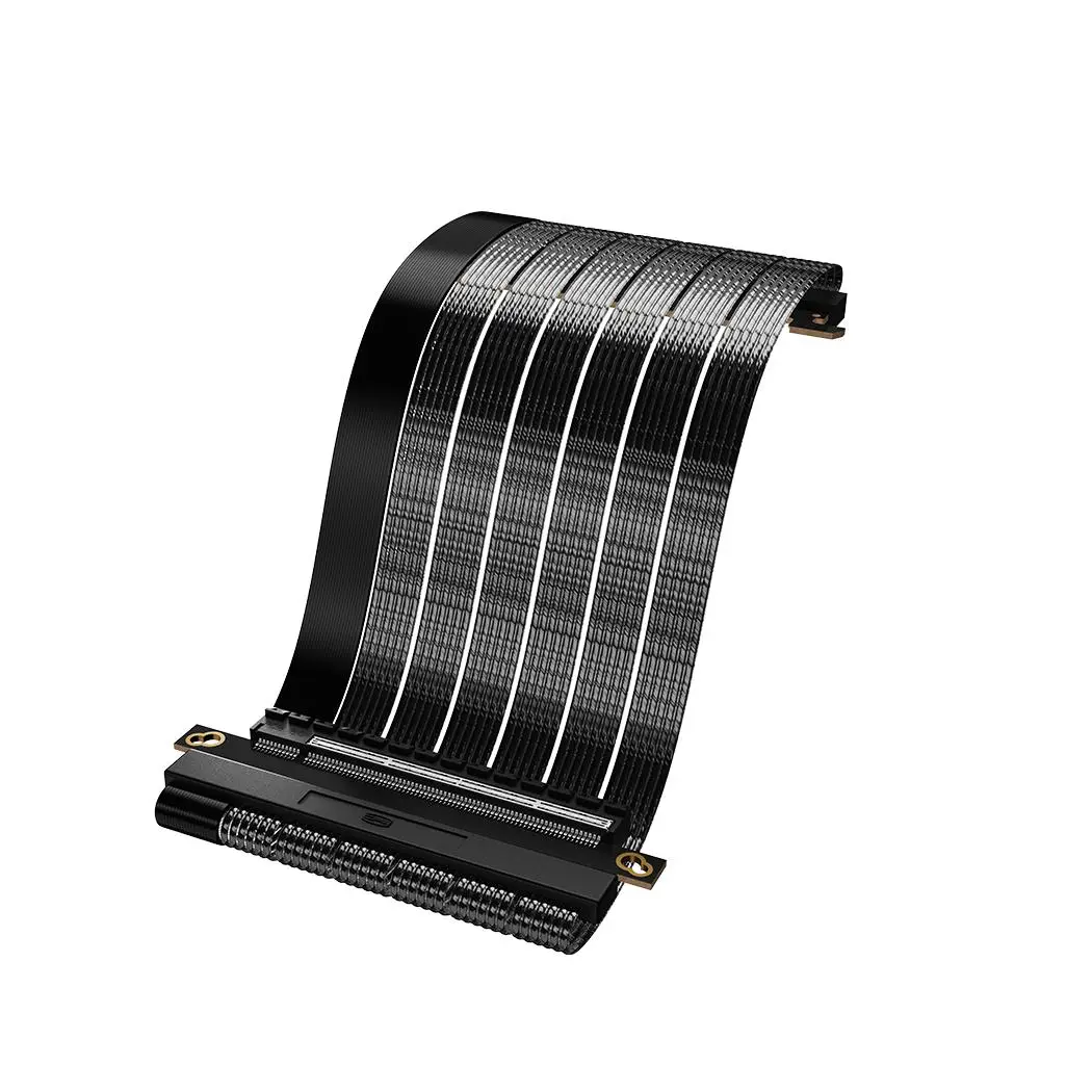 PCCOOLER / PC Cooler RC205 BK 5.0 - Riser Card PCIe 5.0 205mm Dual Reverse GPU Extension Cable - Image 2
