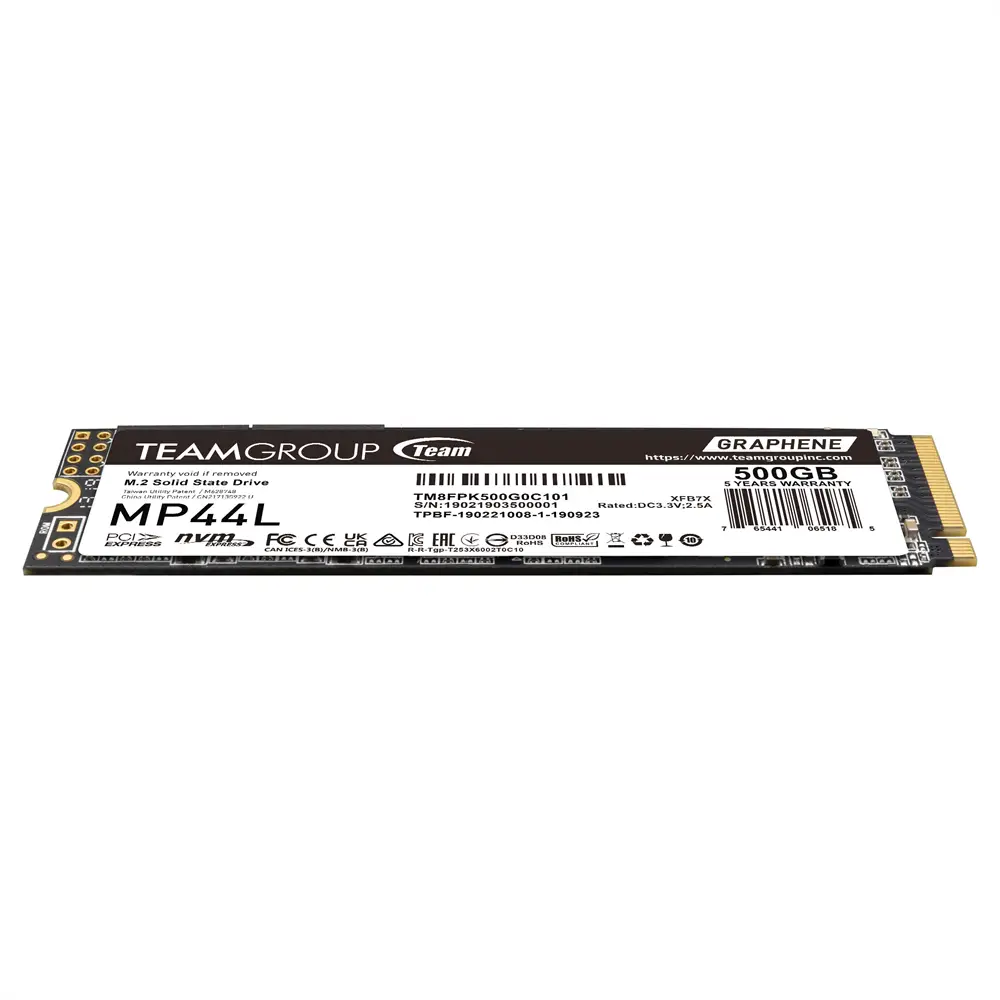 SSD TEAM MP44L 500GB M.2 NVME - PCIe Gen4x4 - Image 2