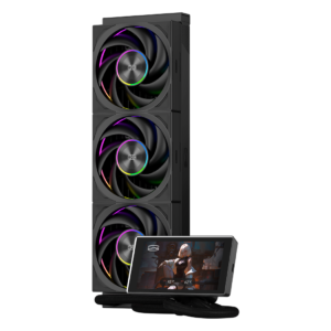 JualPCCOOLER / PC Cooler DT360 Max ARGB Display – High Performance Liquid Cooler with 5″ Large Display