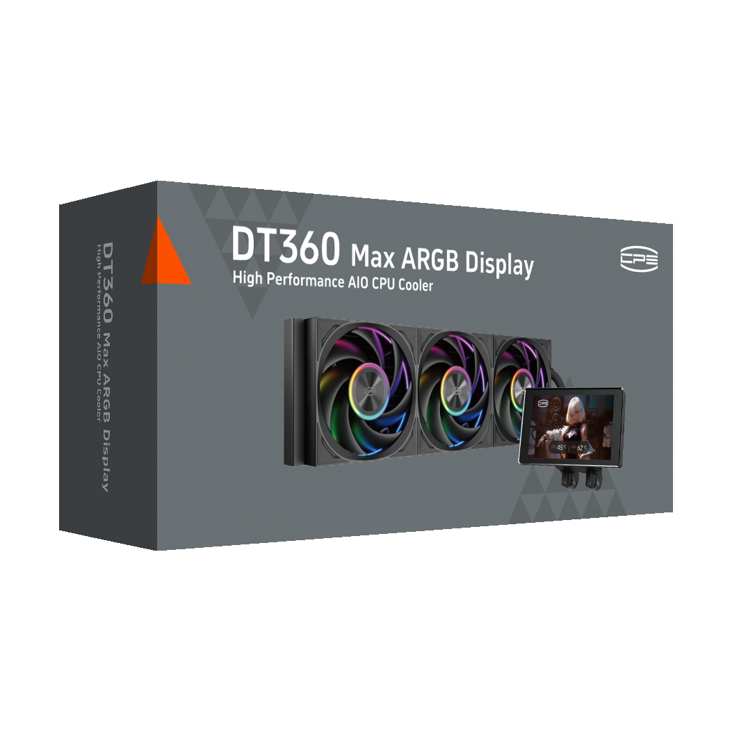 PCCOOLER / PC Cooler DT360 Max ARGB Display - High Performance Liquid Cooler with 5" Large Display - Image 6