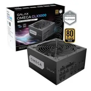 JualPower Supply GALAX OMEGA GLX1000 / 1000W 80+ ATX 3.0 Cybenetics Platinum – Full Modular