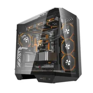 JualCasing DarkFlash DY470 – ATX PC Case – BLACK