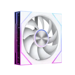 JualPCCOOLER / PC Cooler FC120 ARGB – Fan Casing ARGB 120mm Low-Noise Airflow Blade – WHITE