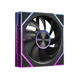 JualPCCOOLER / PC Cooler FC120 ARGB – Fan Casing ARGB 120mm Low-Noise Airflow Blade – BLACK
