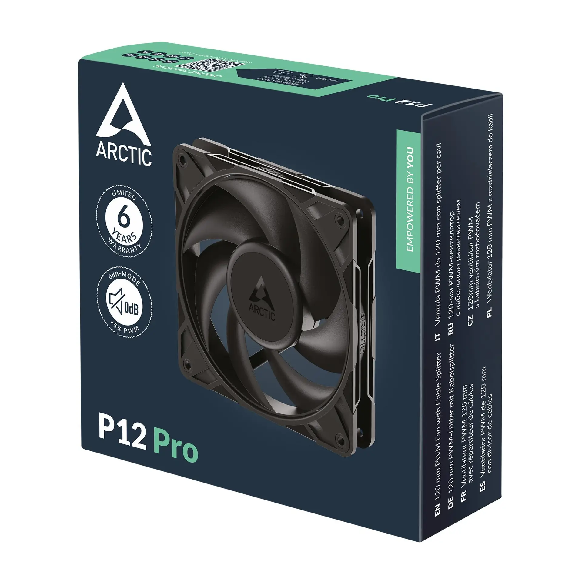 Fan ARCTIC P12 Pro | 120mm PWM Fan Single Pack - Image 5