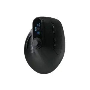 JualRexus Clif Pro QV280 Mouse Ergonomic Vertical Wireless Bluetooth PAW3212