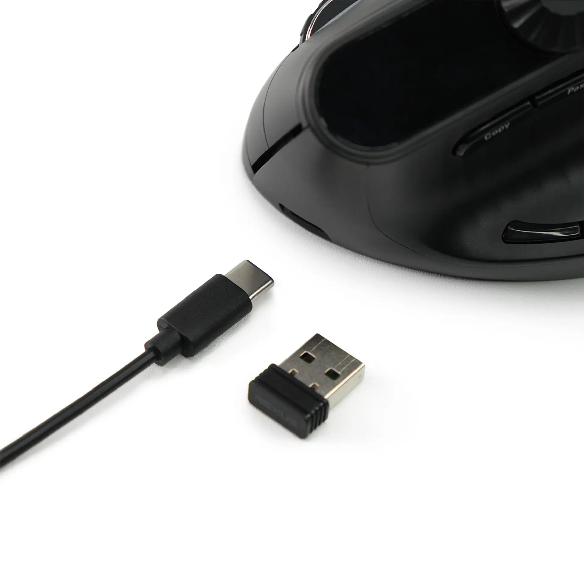 Rexus Clif Pro QV280 Mouse Ergonomic Vertical Wireless Bluetooth PAW3212 - Image 9