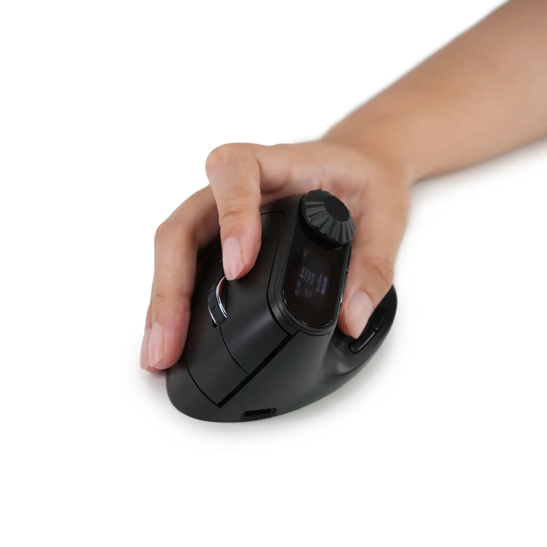 Rexus Clif Pro QV280 Mouse Ergonomic Vertical Wireless Bluetooth PAW3212 - Image 8