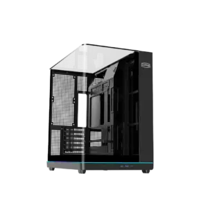 JualPCCOOLER / PC Cooler C3 W500 / C3W500A ATX Panoramic PC Case Curved Tempered Glass
