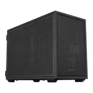 JualLian Li B4-mATX MESH – PC Case M-ATX Include 2 Fan – Black