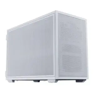 JualLian Li B4-mATX MESH – PC Case M-ATX Include 2 Fan – White