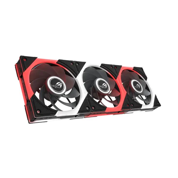 ASUS ROG EURUX GR120 ARGB Reverse - Fan Casing Reverse 120mm ARGB BLACK - Triple Pack