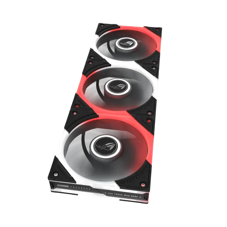 ASUS ROG EURUX GR120 ARGB Reverse - Fan Casing Reverse 120mm ARGB BLACK - Triple Pack - Image 3