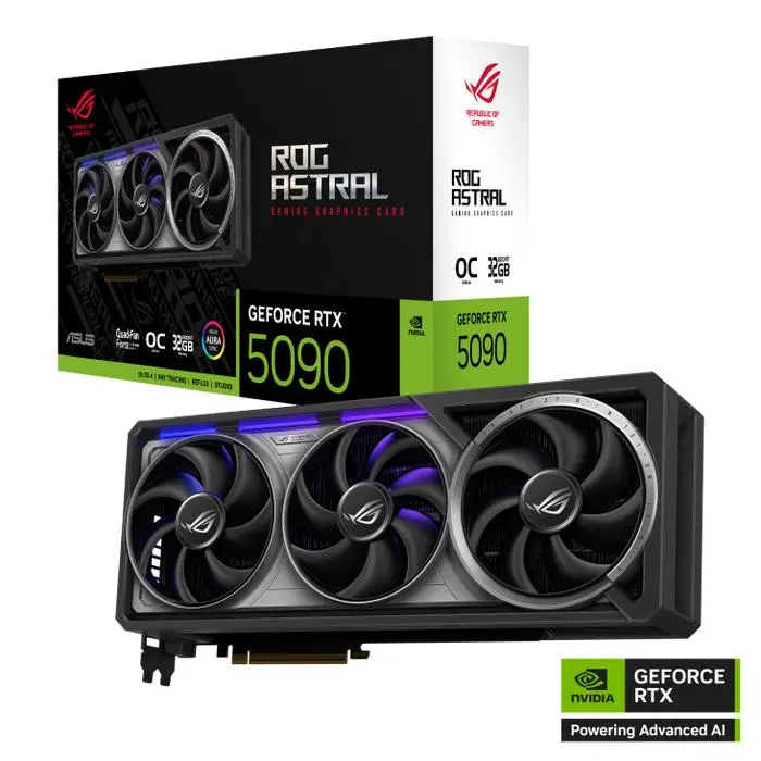 ASUS ROG ASTRAL GeForce RTX 5090 OC 32GB GDDR7