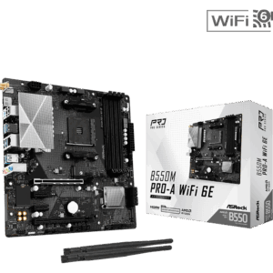 JualASROCK B550M PRO-A WIFI 6E (Socket AM4, B550, Type-C)