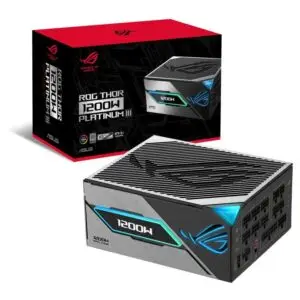 JualPower Supply ASUS ROG THOR 1200P3 RGB 1200W 80+ PLATINUM FULLY MODULAR