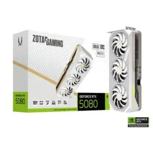 JualZOTAC GAMING GeForce RTX 5080 SOLID OC WHITE 16GB GDDR7 WHITE