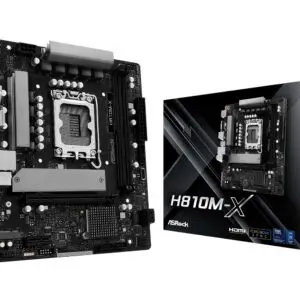 JualMotherboard ASROCK H810M-X (LGA1851, H810, DDR5)