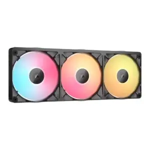 JualCORSAIR iCUE LINK RX360 II Unified Frame RGB PWM Fans with System Hub – BLACK