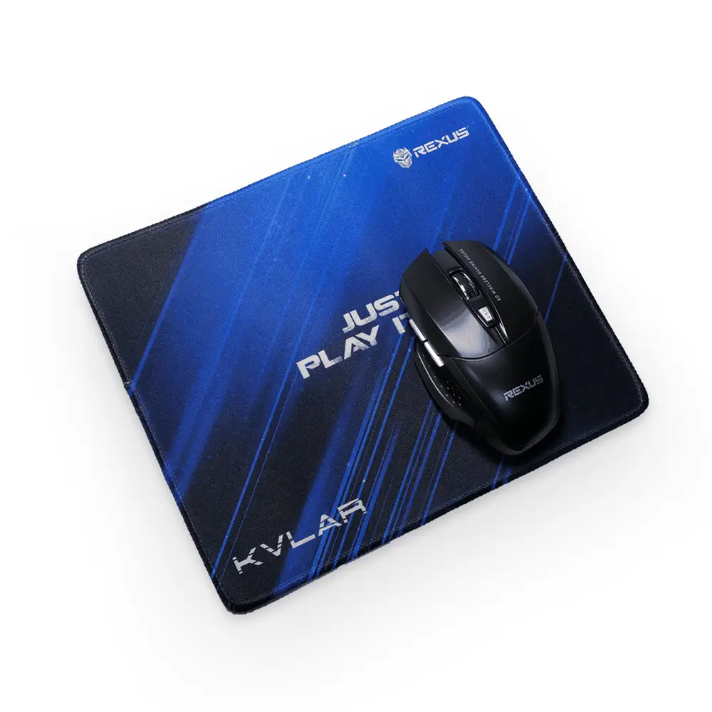 Rexus Kvlar T4 Mousepad Gaming Speed 250x210 Anti Slip Stitched - Image 3